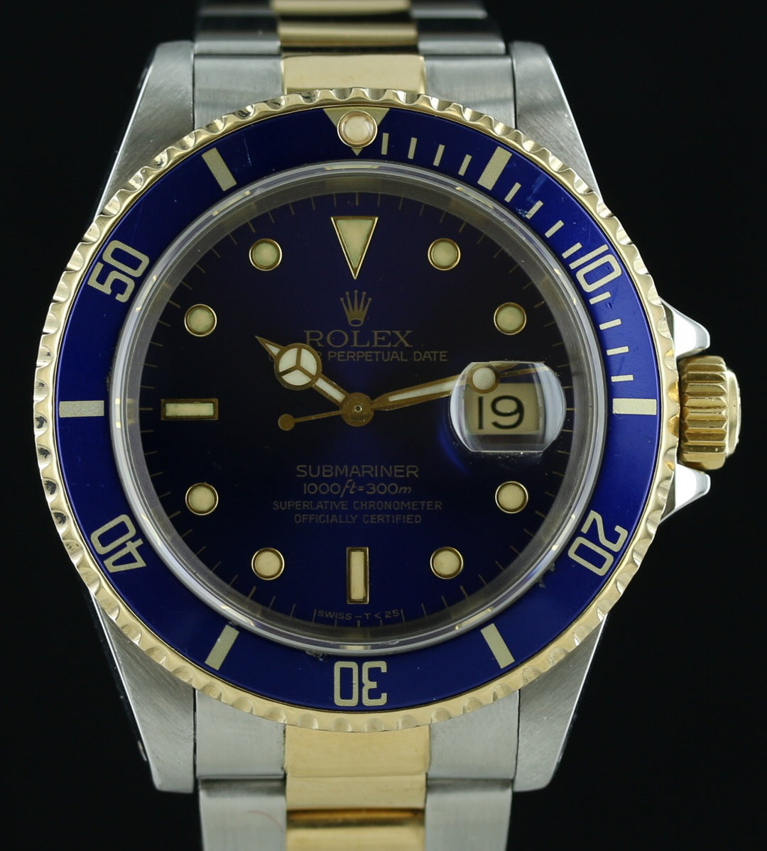 Rolex Submariner 16613 Steel & Gold