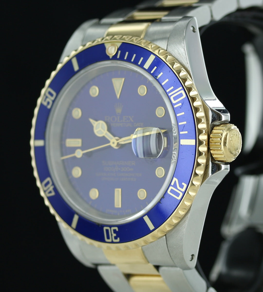 Rolex Submariner 16613 Steel & Gold