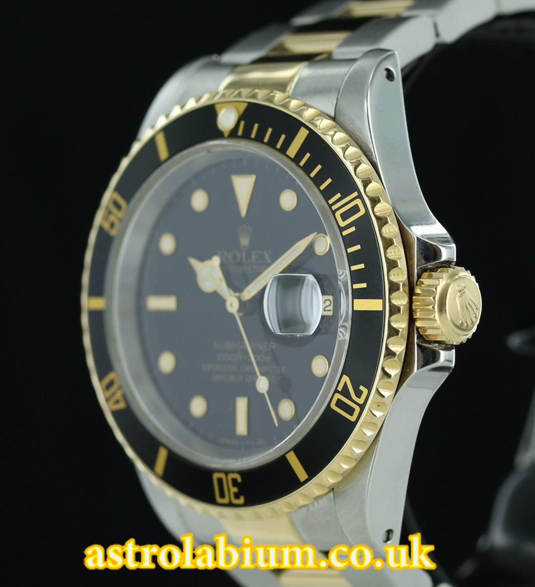 Rolex Submariner 16613 Steel & Gold