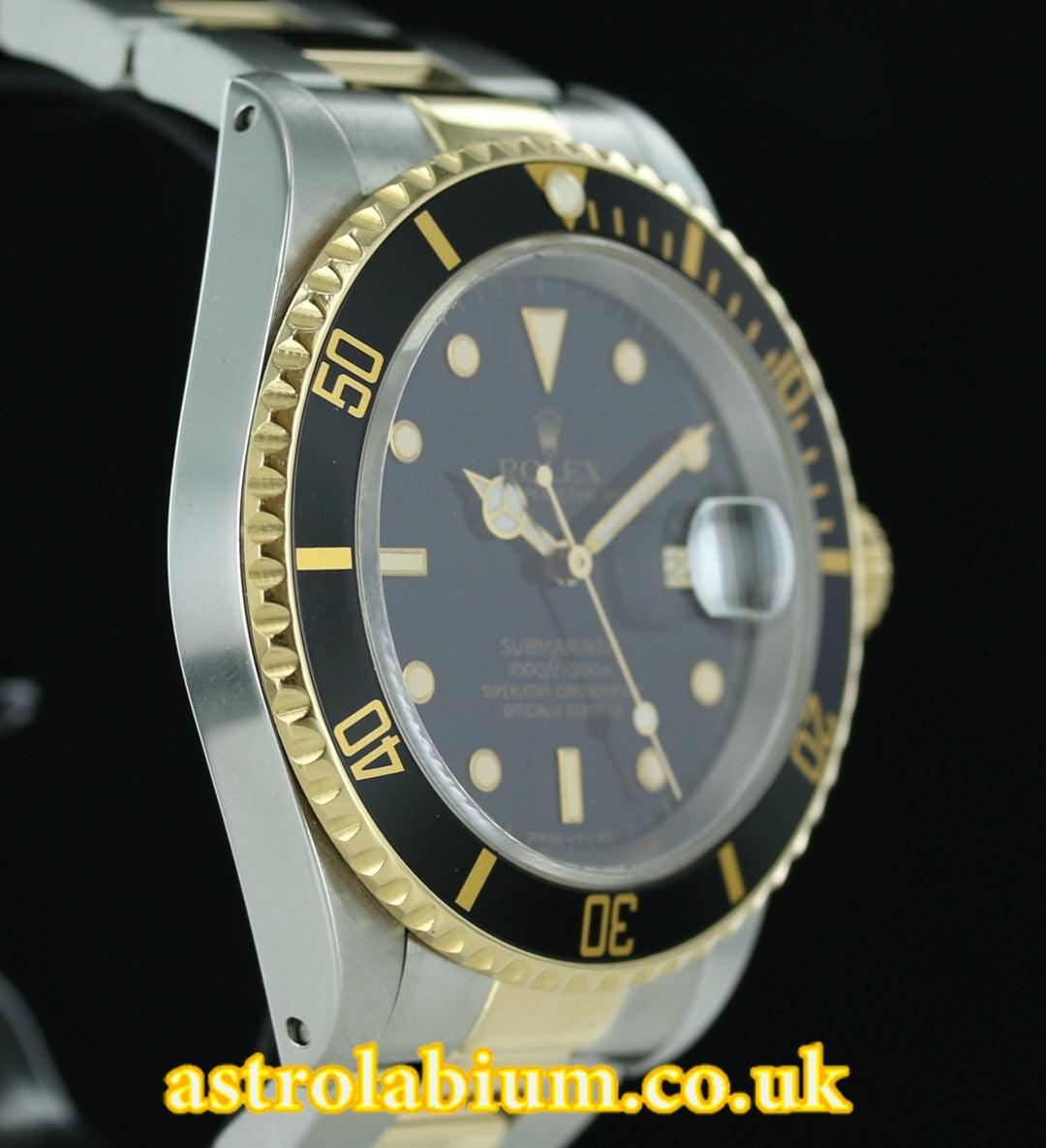 Rolex Submariner 16613 Steel & Gold