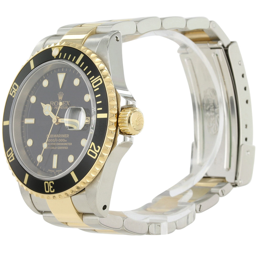 Rolex Submariner 16613 Steel & Gold