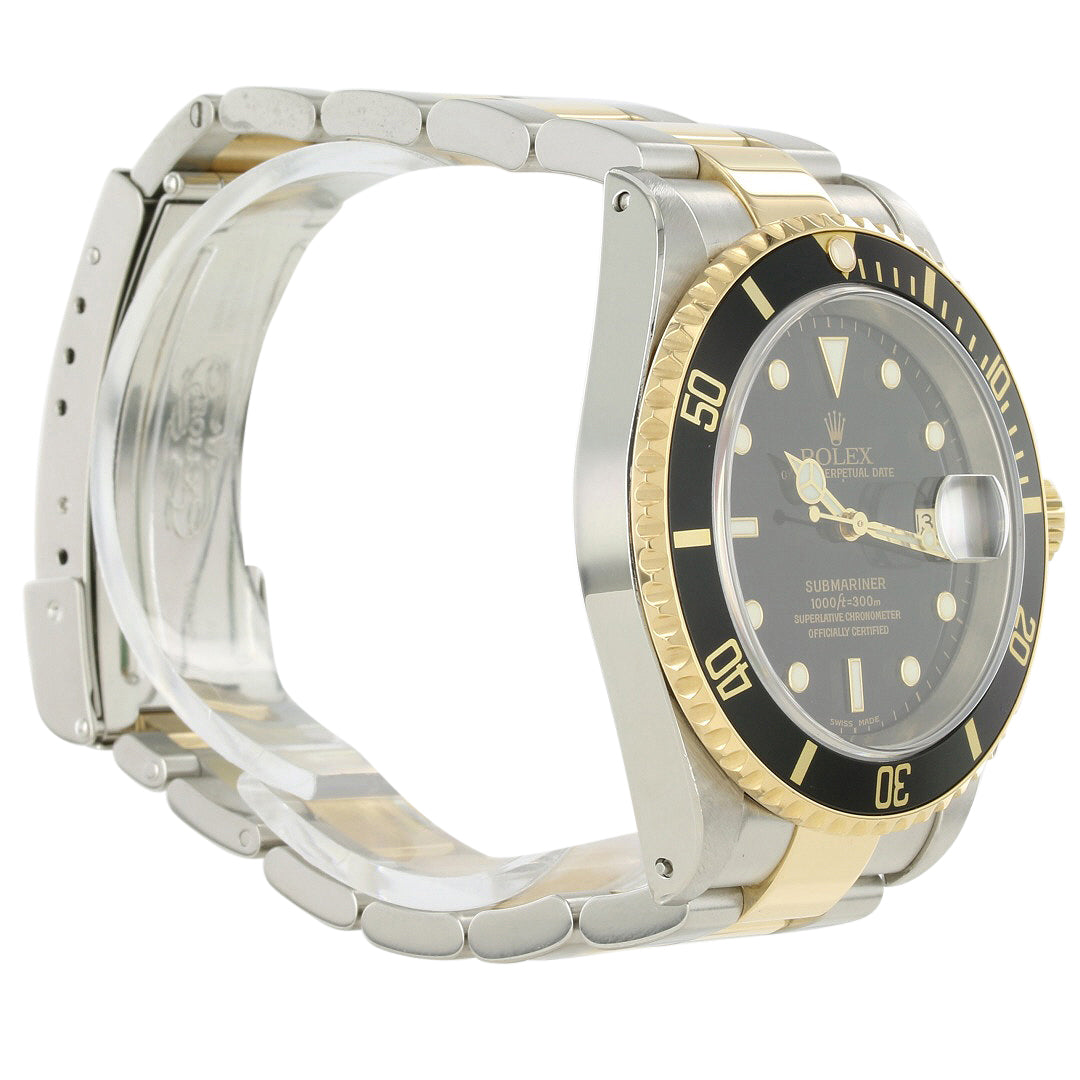 Rolex Submariner 16613 Steel & Gold