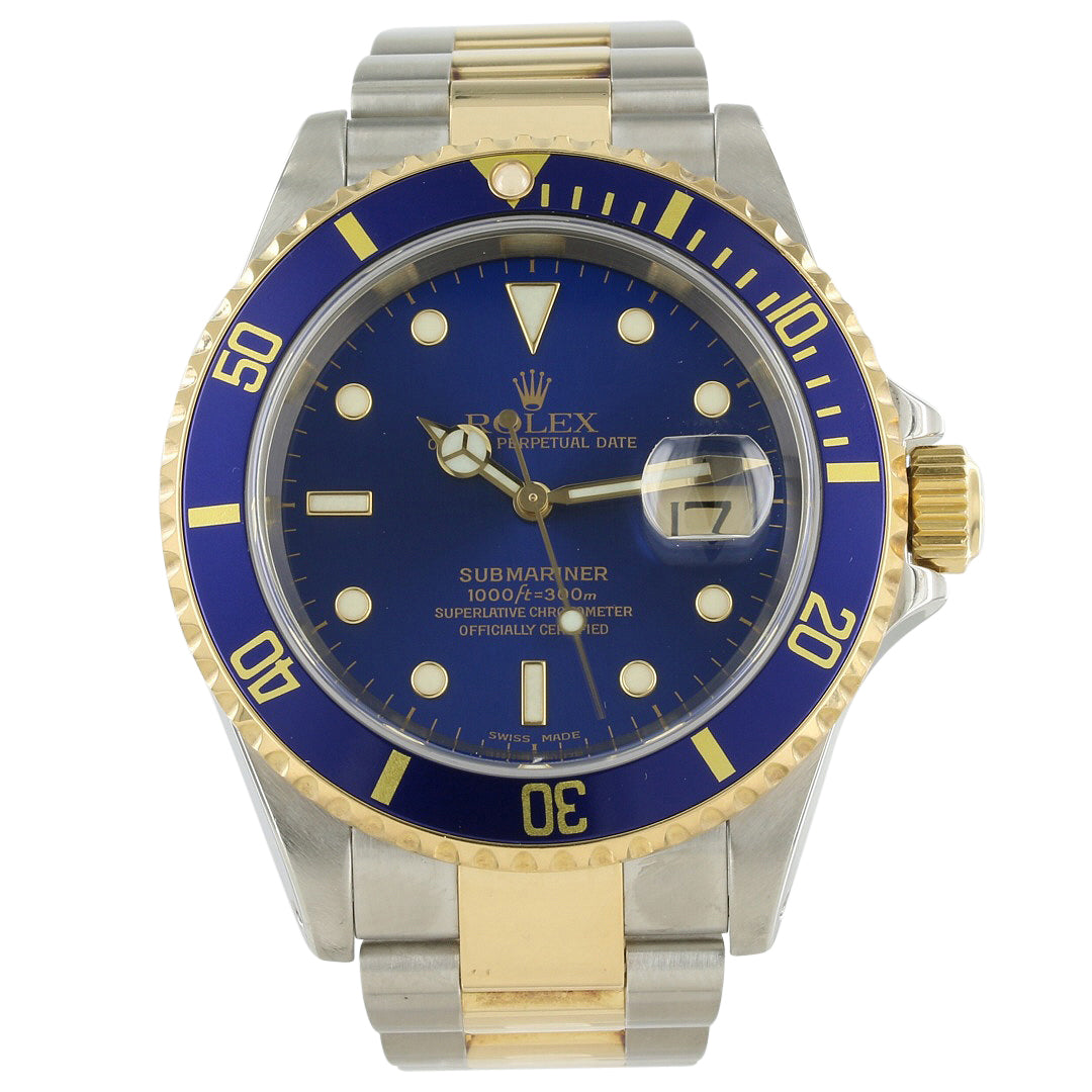 Rolex Submariner 16613 Steel & Gold