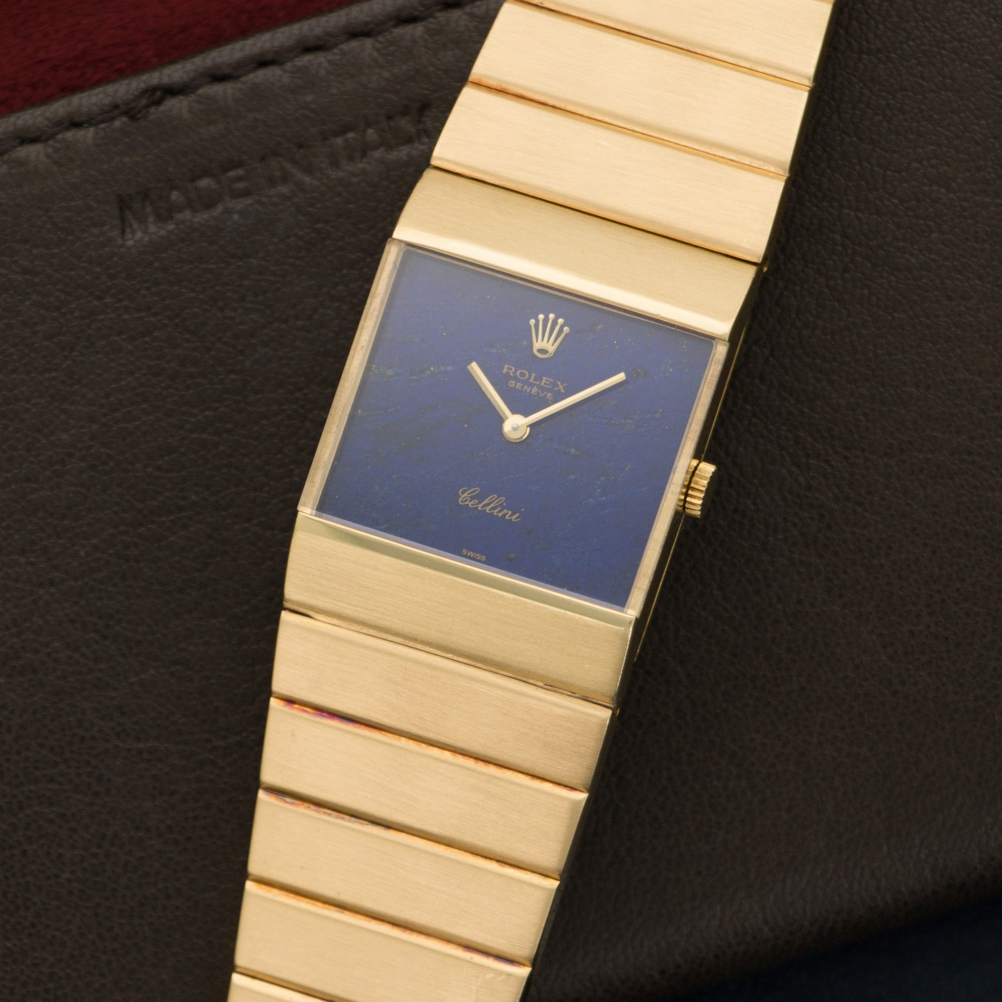 Rolex Yellow Gold Queen Midas Lapis Watch Ref. 4314