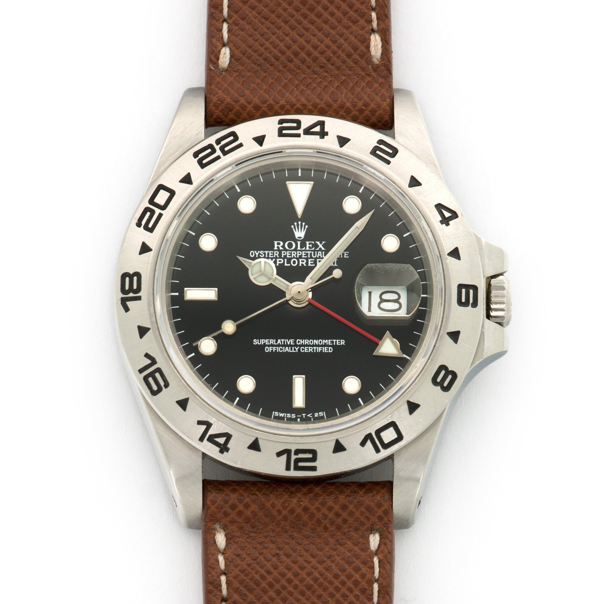 Rolex Steel Explorer II Steger Polar Expedition Watch Ref. 16550