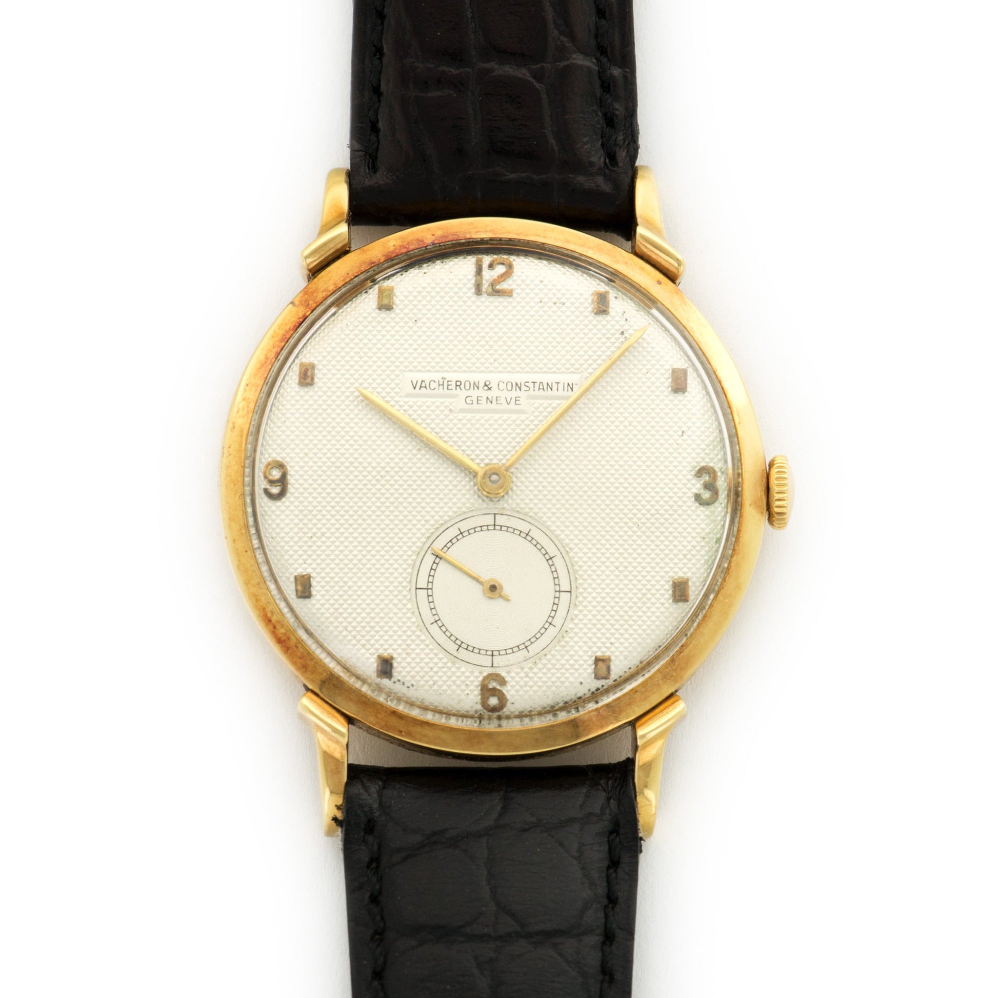 Vacheron Constantin Yellow Gold Fancy Lugs Vintage Watch