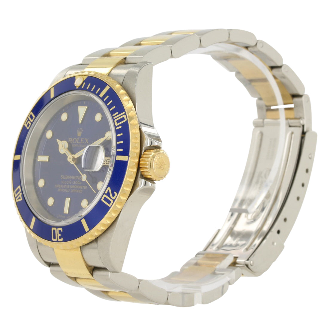 Rolex Submariner 16613 Steel & Gold