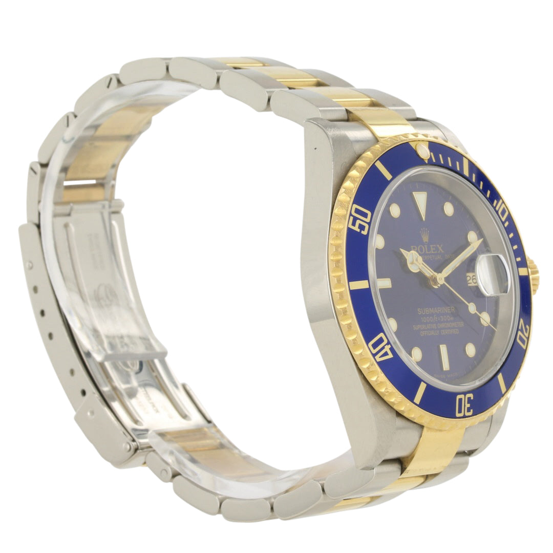 Rolex Submariner 16613 Steel & Gold