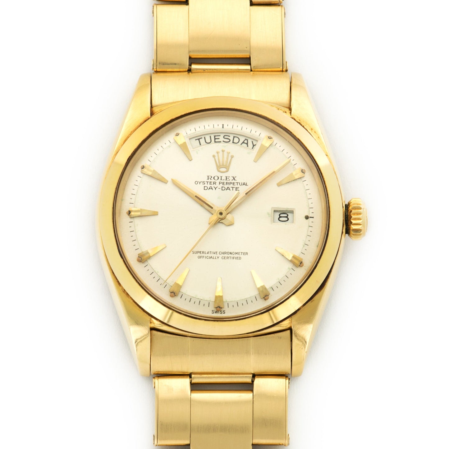 Rolex Yellow Gold Day-Date Watch Ref. 1802