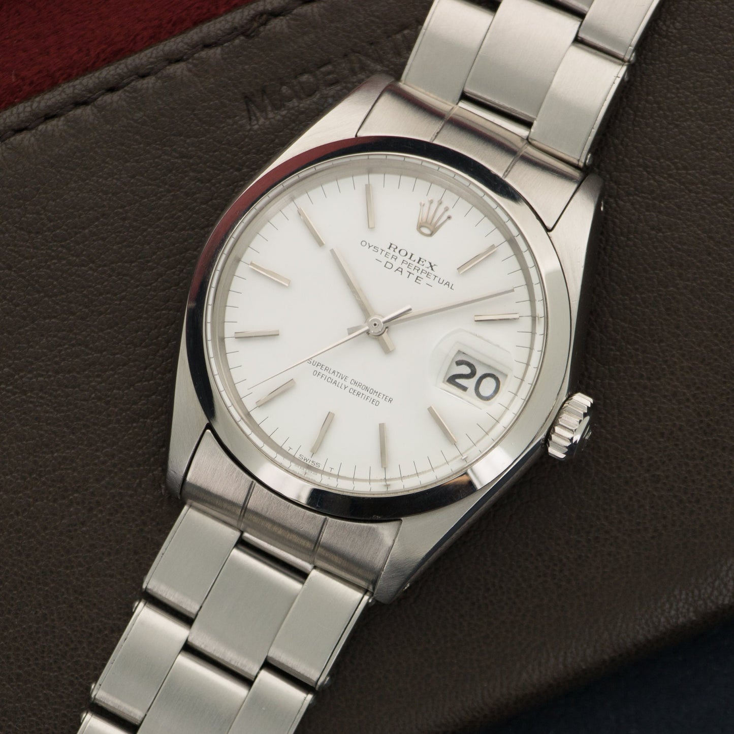 Rolex Stainless Steel Date Watch Ref. 1500