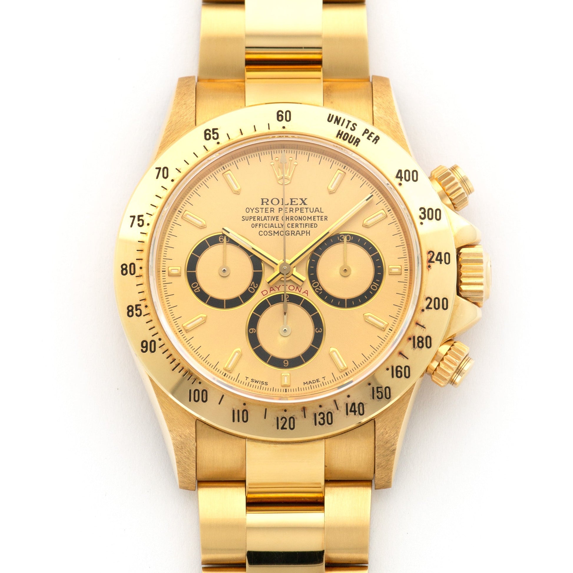 Rolex Yellow Gold Cosmograph Daytona Watch Ref. 16528