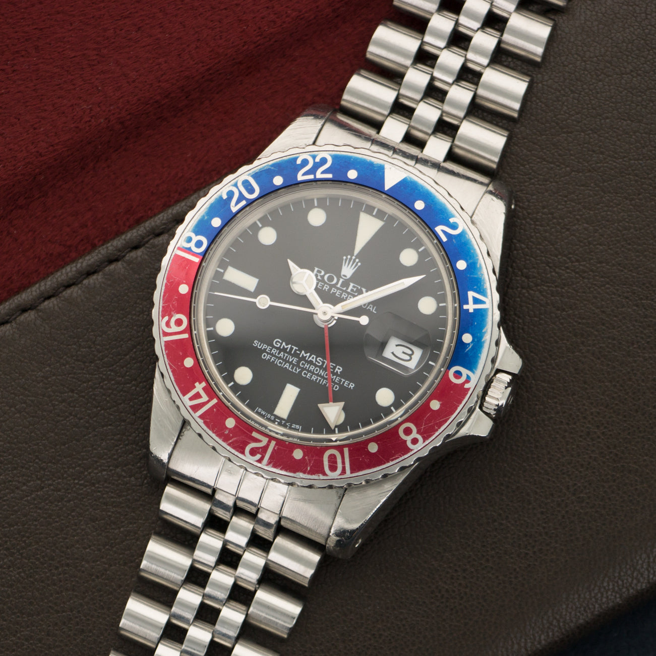 Rolex Steel GMT-Master Watch Ref. 16750