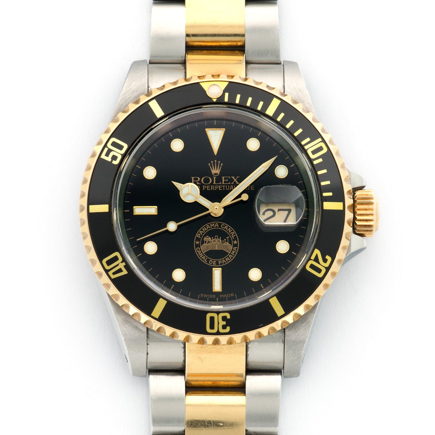 Rolex Two-Tone Submariner Panama Canal Watch Ref. 16613