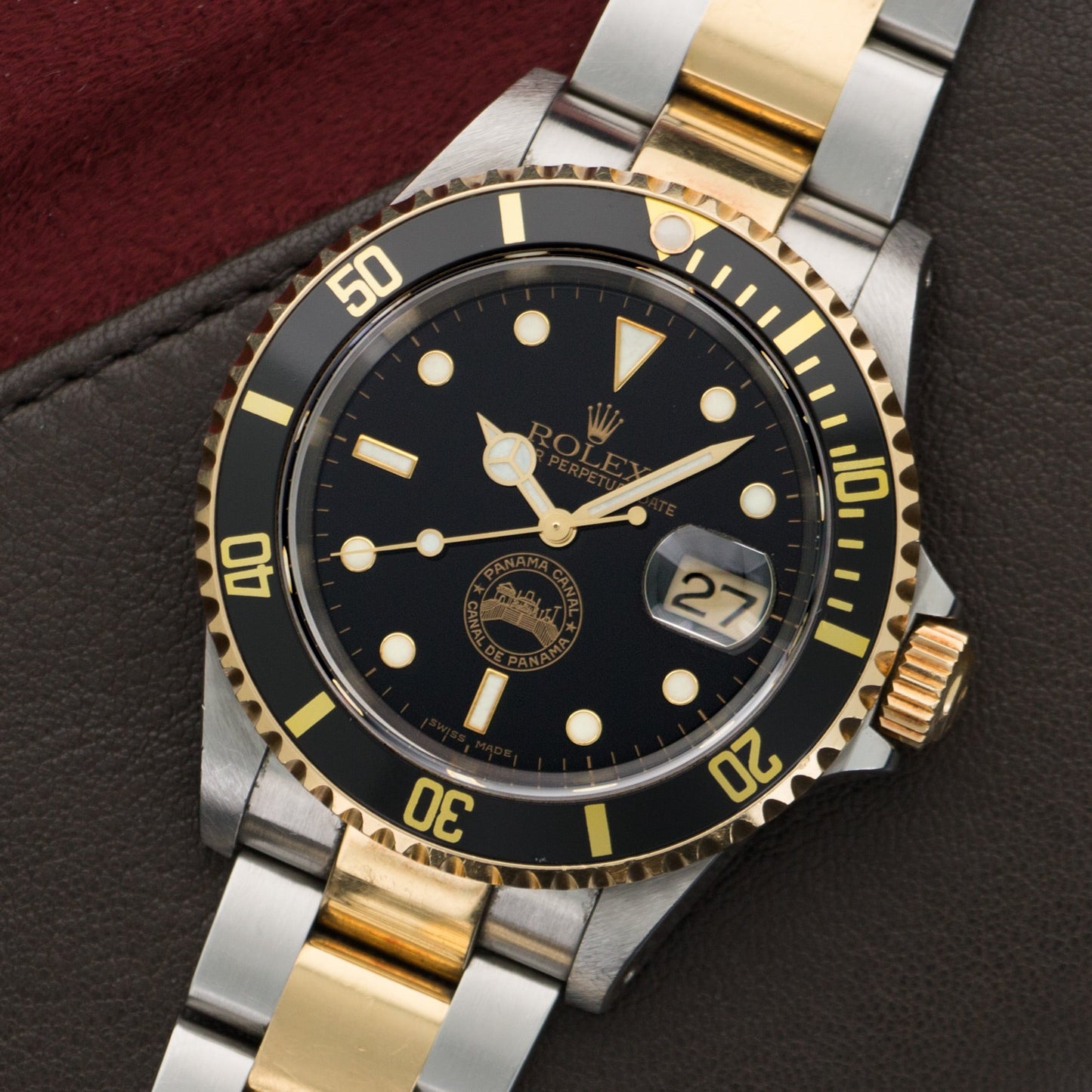 Rolex Two-Tone Submariner Panama Canal Watch Ref. 16613