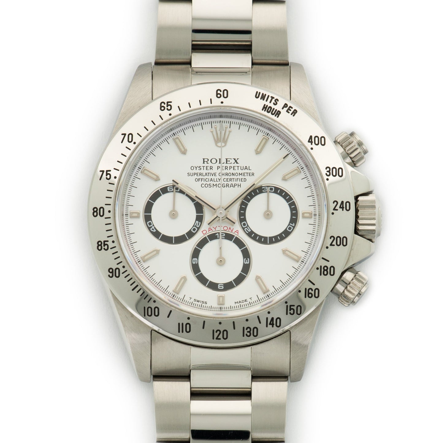 Rolex Steel Cosmograph Daytona Zenith Movement Watch Ref. 16520