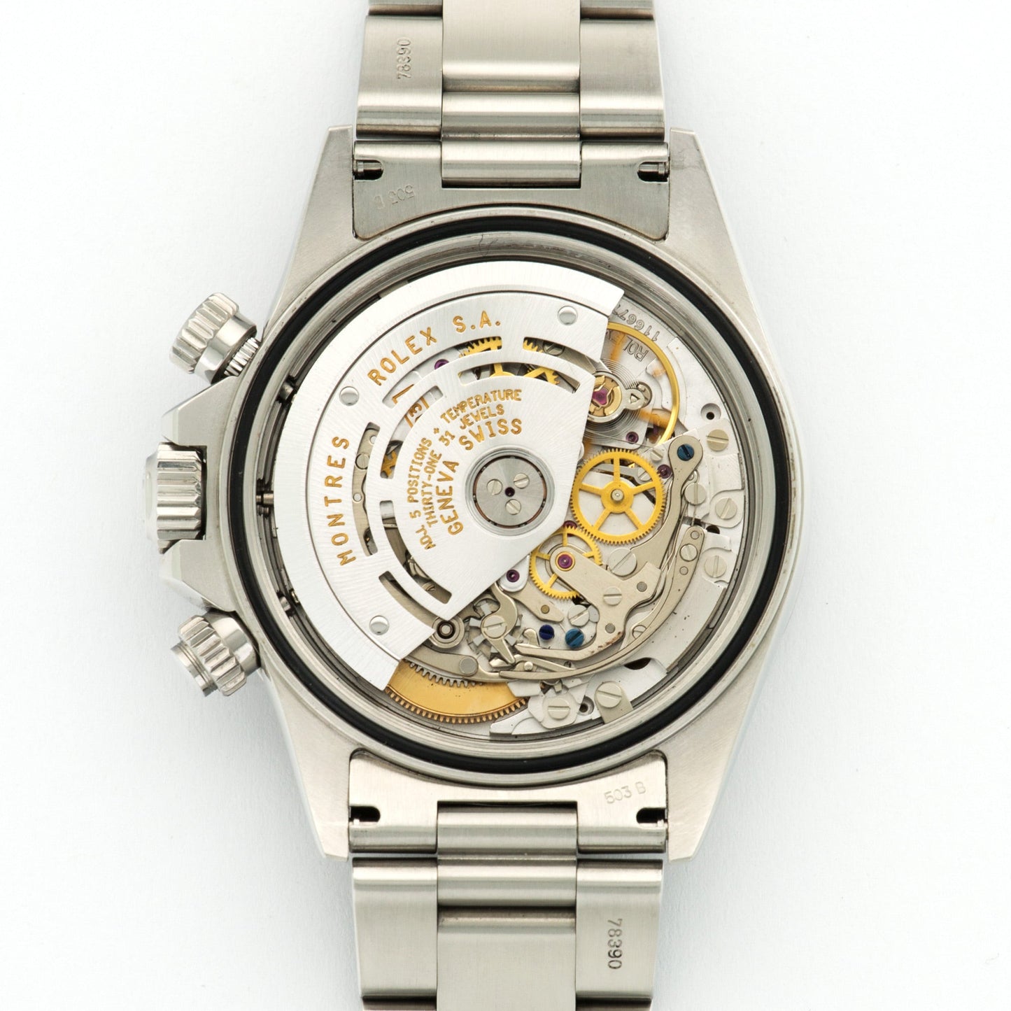 Rolex Steel Cosmograph Daytona Zenith Movement Watch Ref. 16520