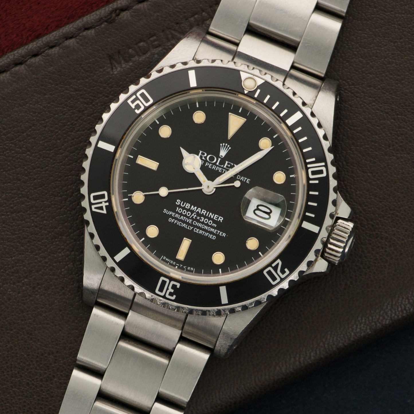 Rolex Steel Submariner Watch Ref. 16800