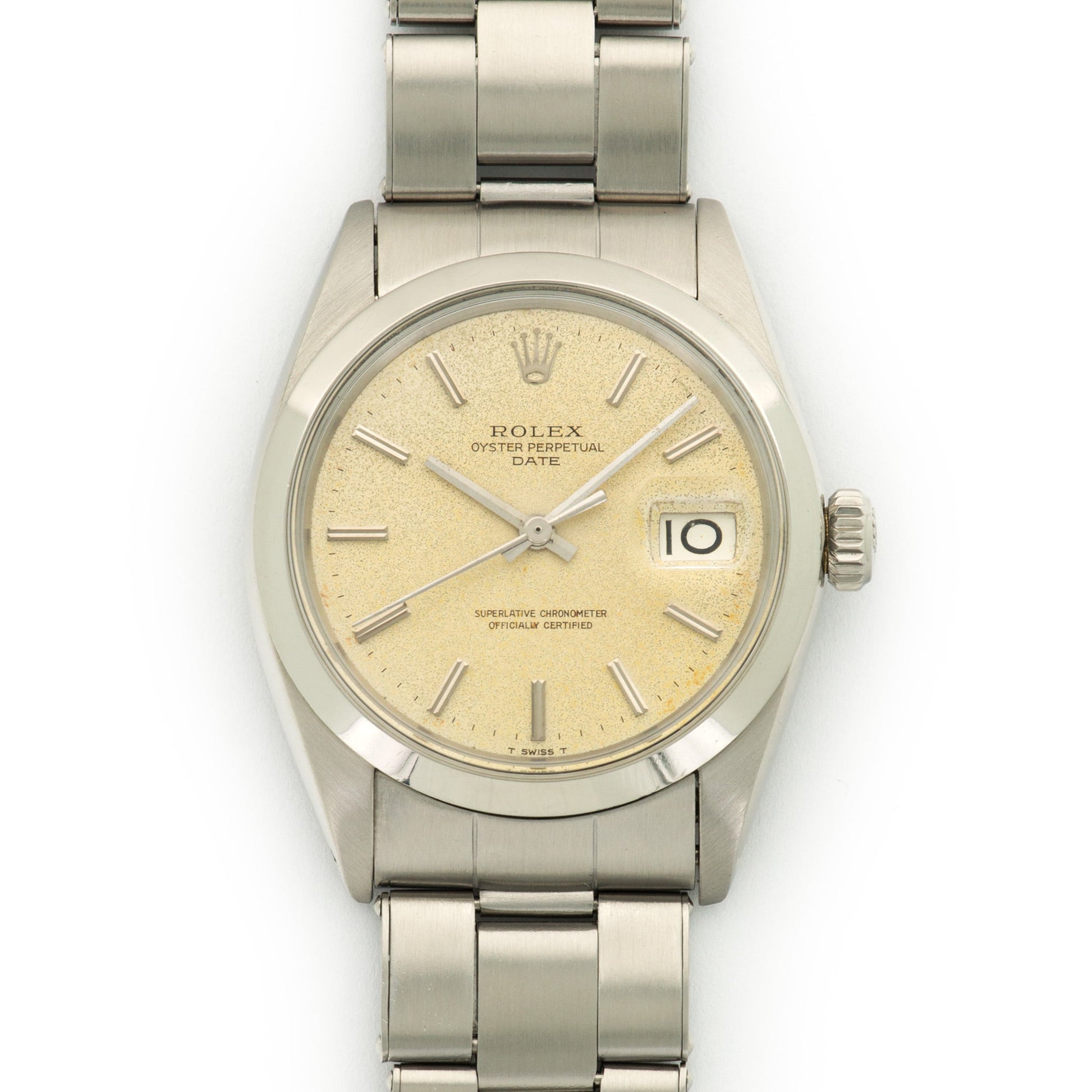 Rolex Stainles Steel Date Watch Ref. 1500