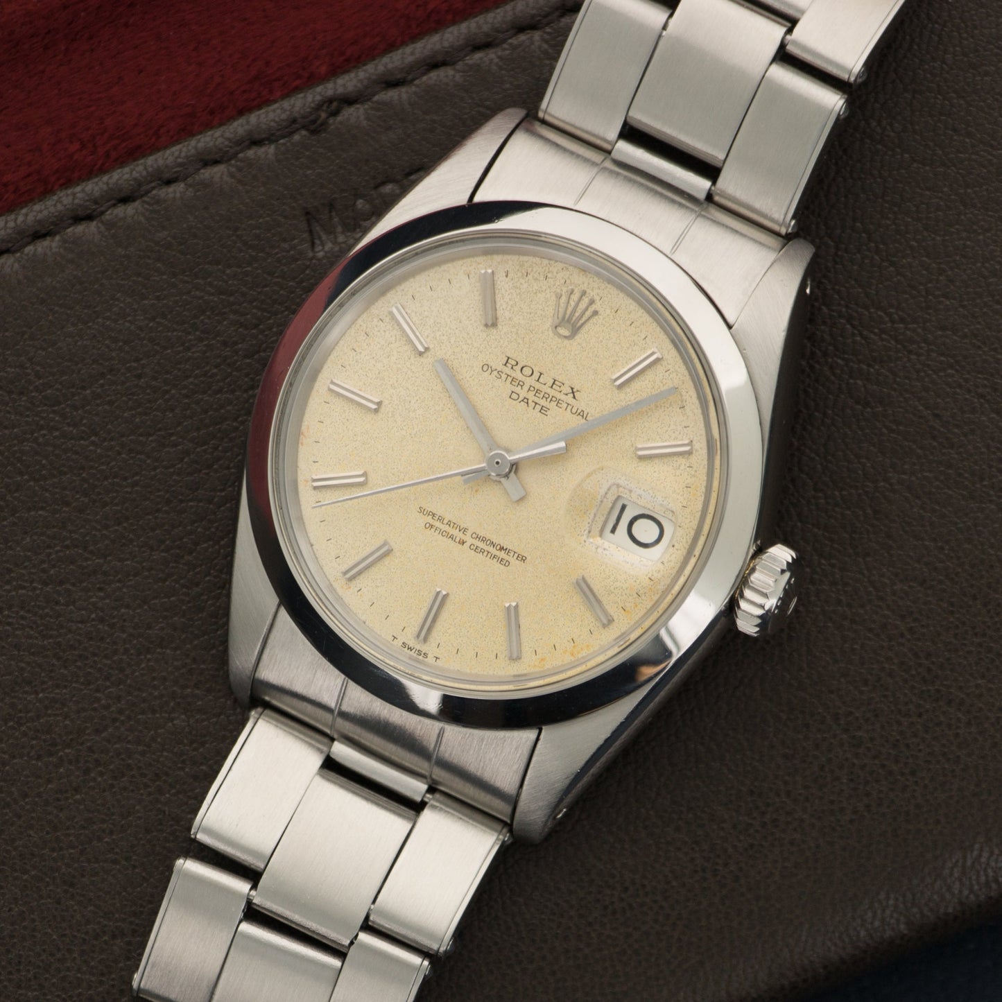 Rolex Stainles Steel Date Watch Ref. 1500