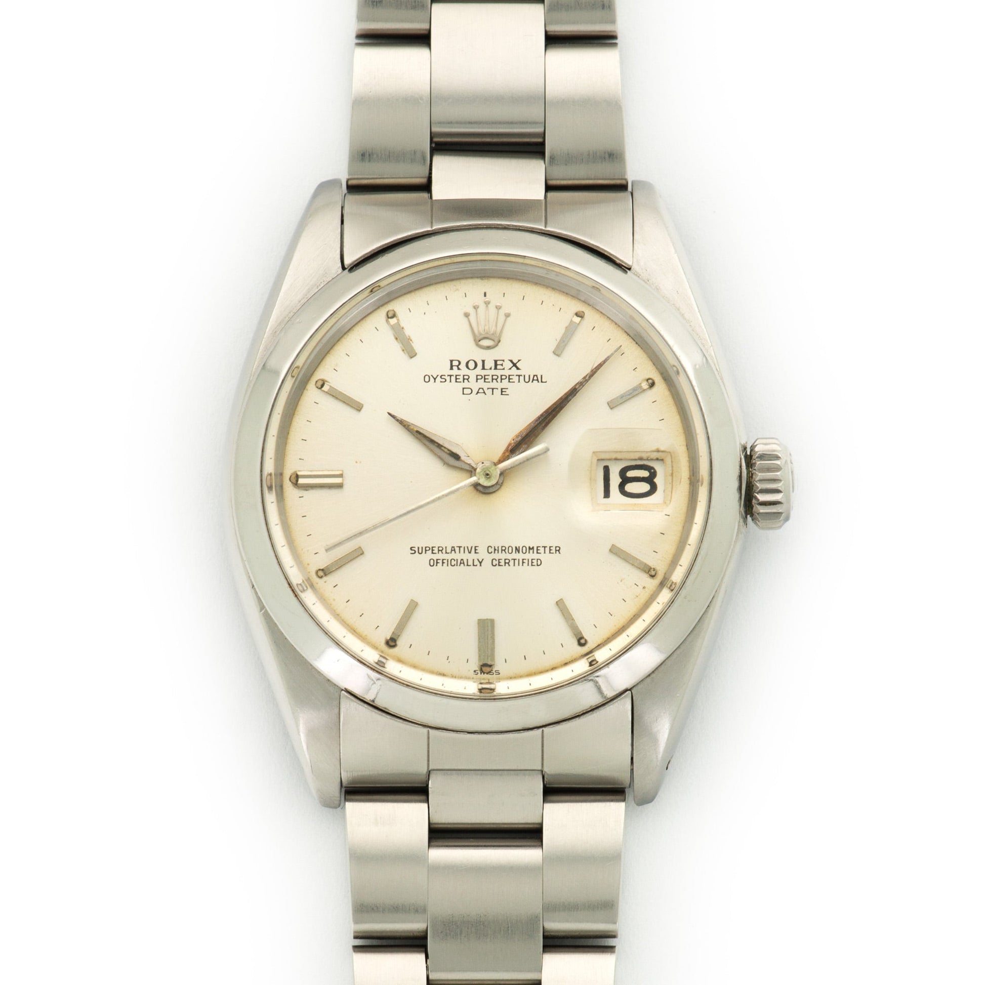 Rolex Stainless Steel Date Watch Ref. 1500