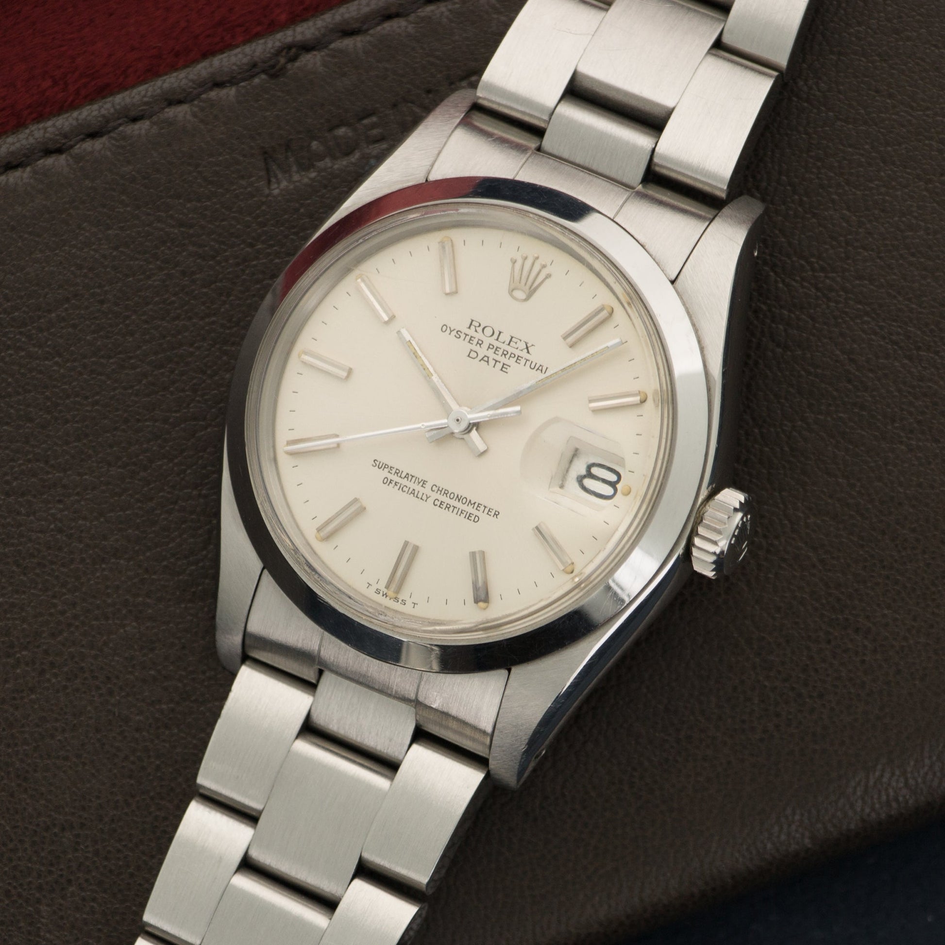 Rolex Stainless Steel Date Watch Ref. 1500