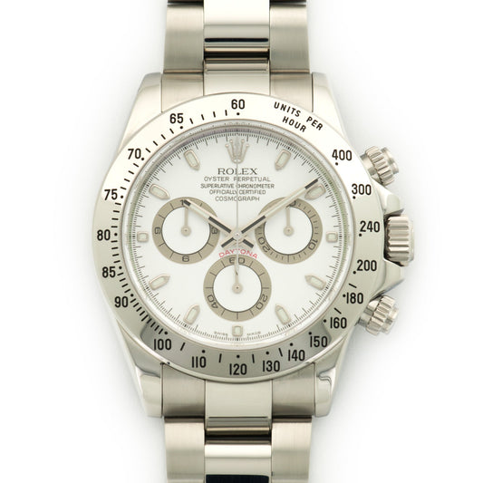 Rolex Stainless Steel Cosmograph Daytona Watch Ref. 116520