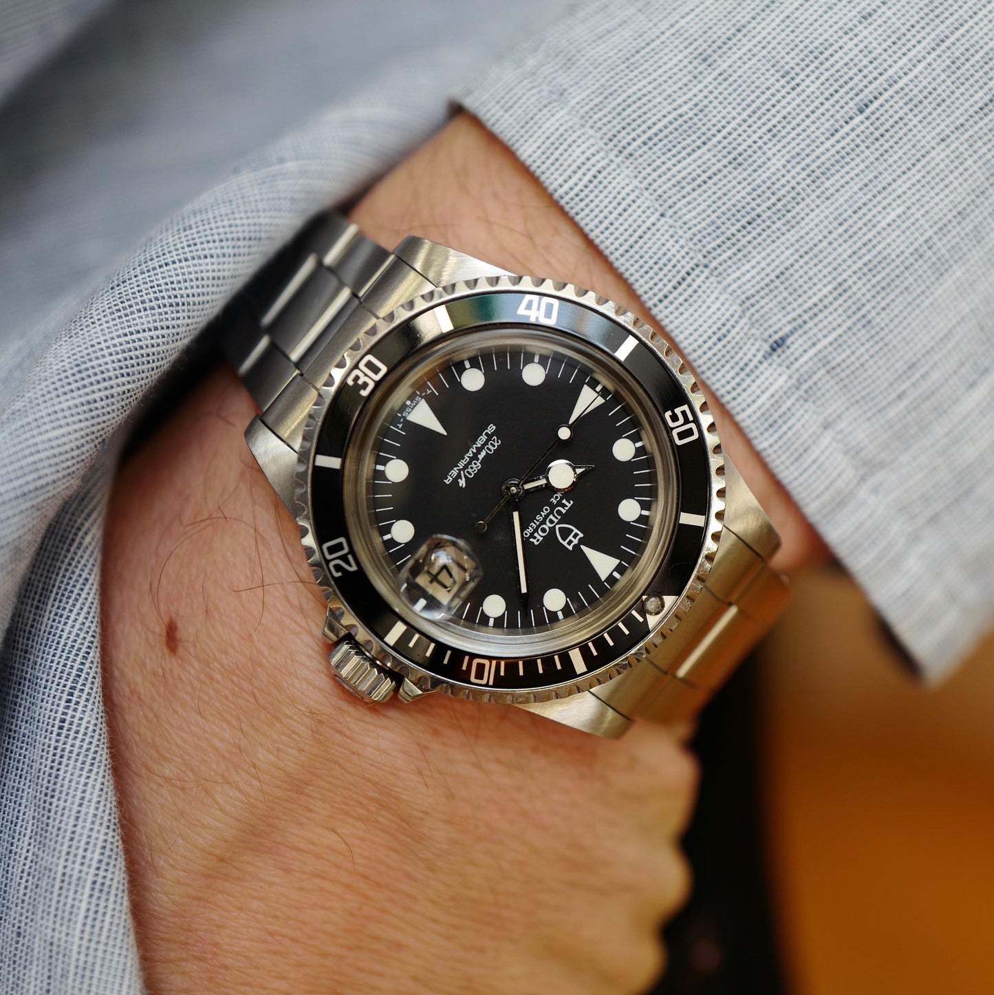 Tudor Stainless Steel Submariner Watch Ref. 76100