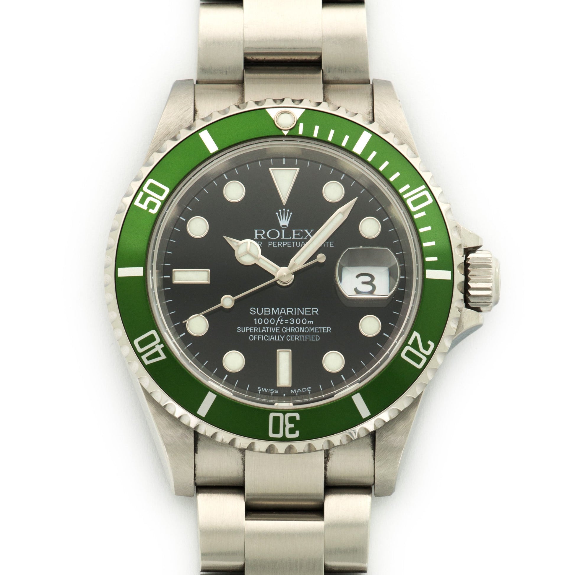 Rolex Submariner Anniversary Flat 4 Watch Ref. 16610