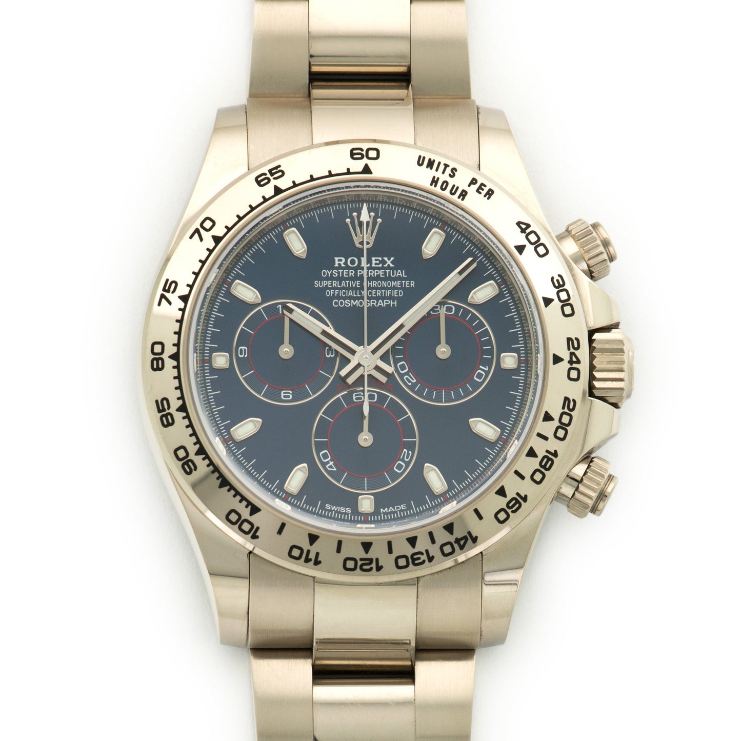 Rolex White Gold Cosmograph Daytona Watch Ref. 116509