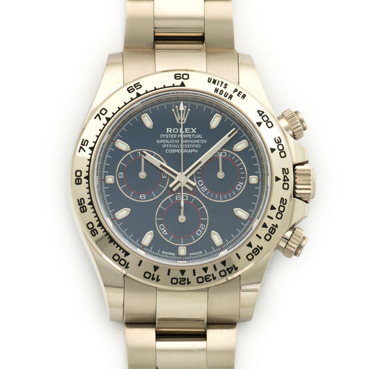 Rolex White Gold Cosmograph Daytona Watch Ref. 116509