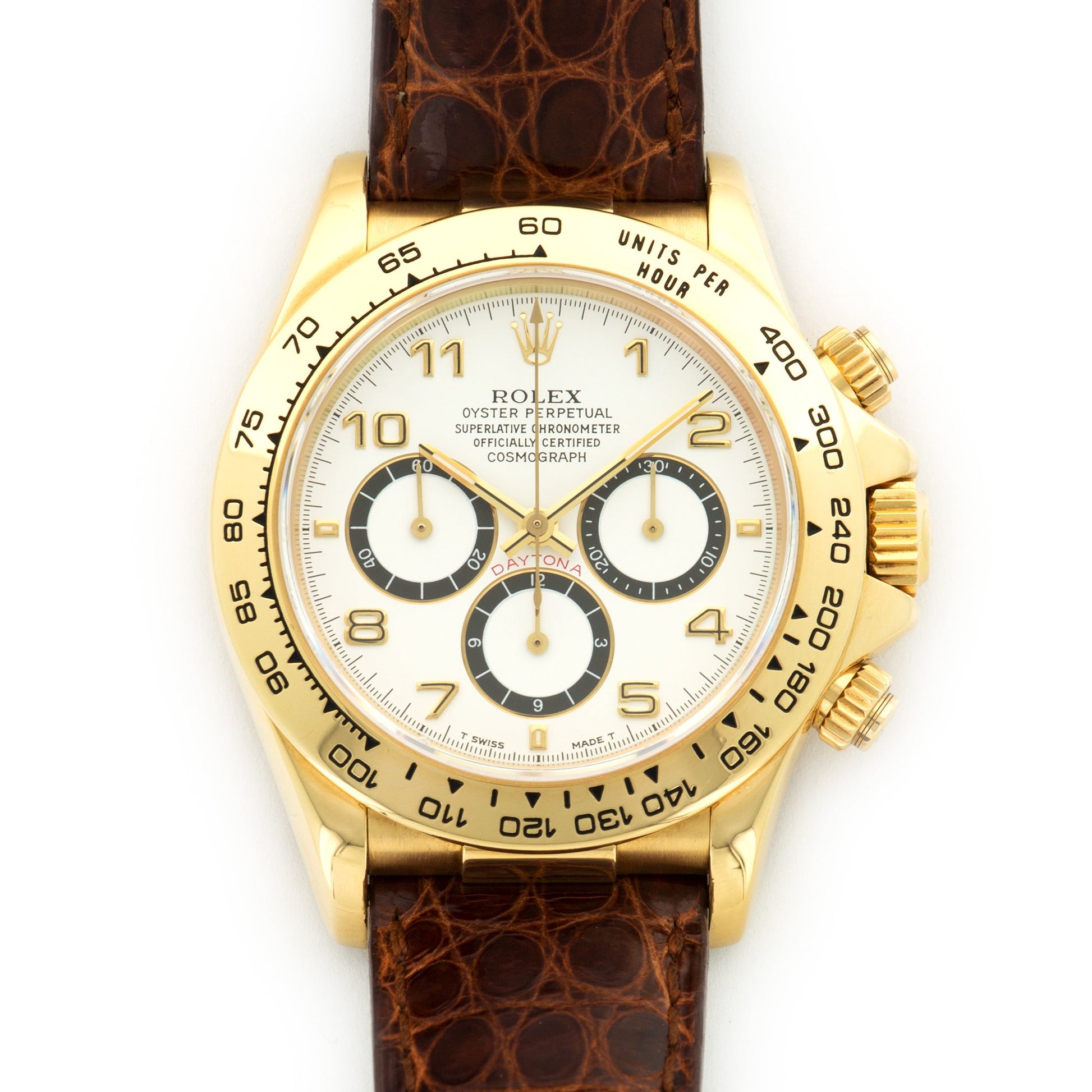 Rolex Yellow Gold Daytona Zenith Watch Ref. 16518