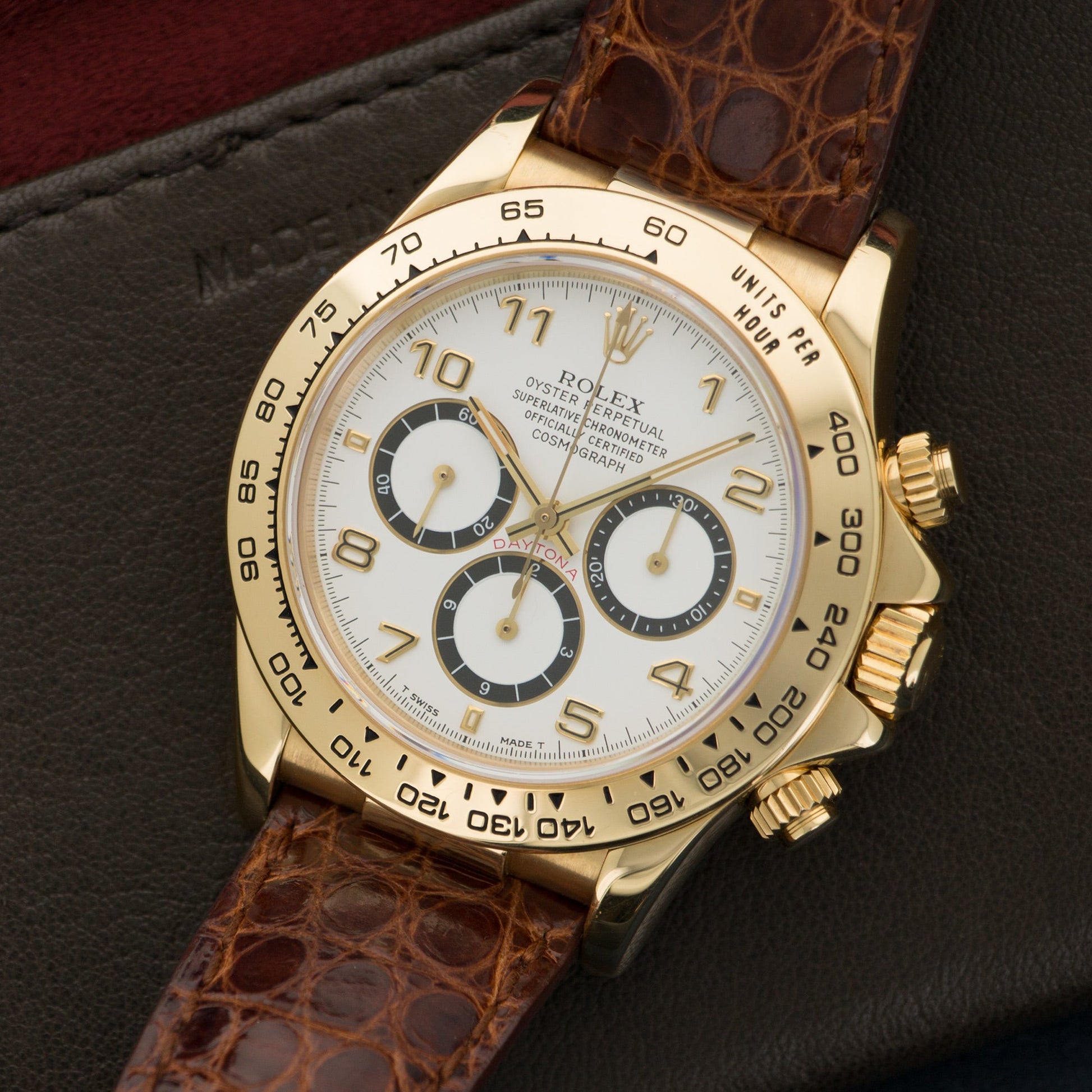 Rolex Yellow Gold Daytona Zenith Watch Ref. 16518