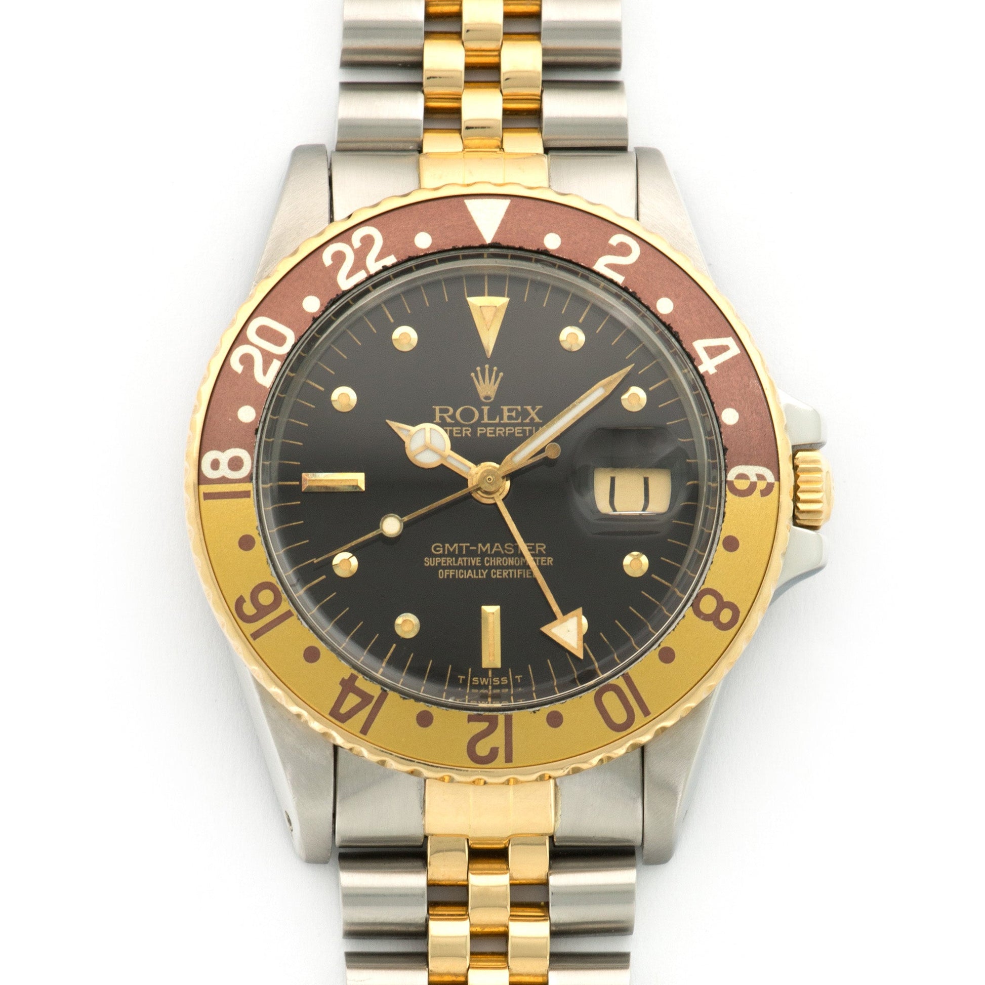 Rolex Two-Tone GMT-Master Root Beer Watch Ref. 16753