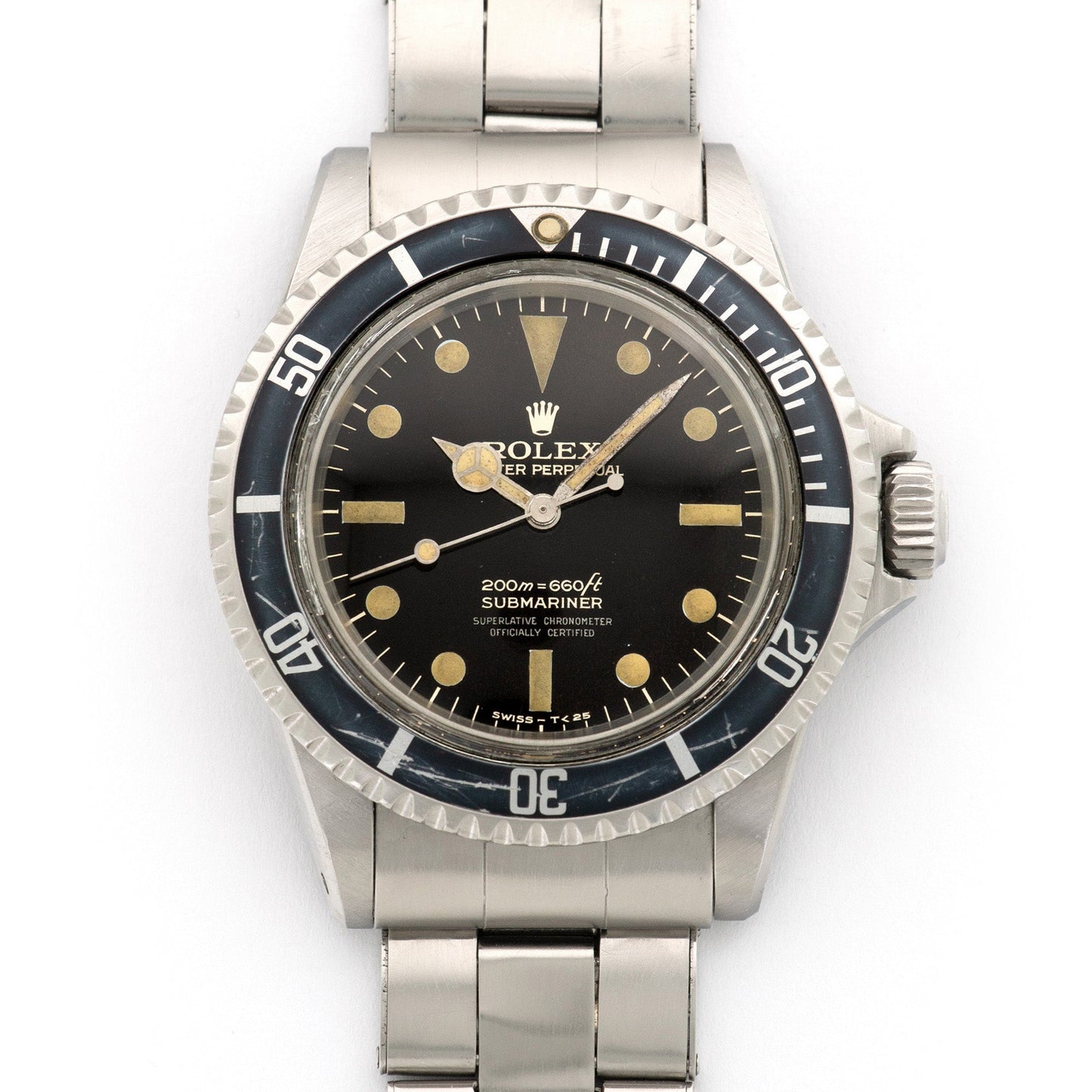 Rolex Submariner 4-Line Gilt Dial Watch Ref. 5512