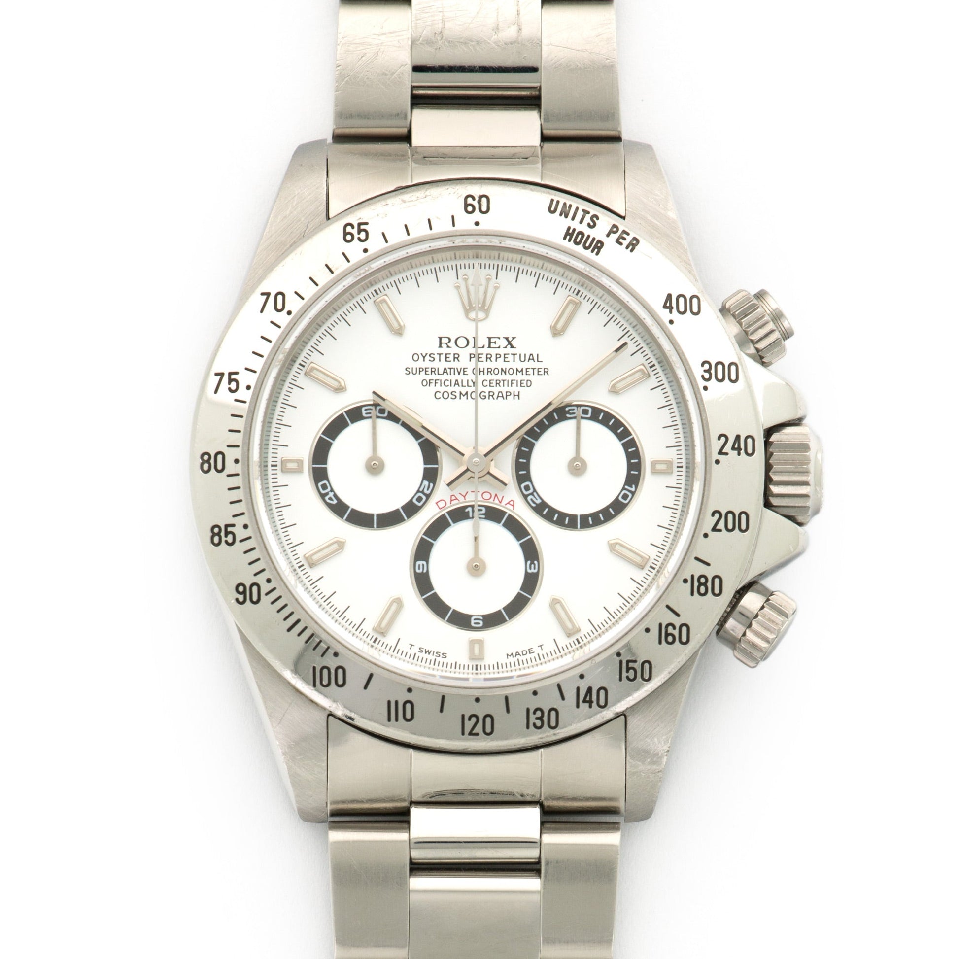 Rolex Steel Cosmograph Daytona Zenith Watch Ref. 16520