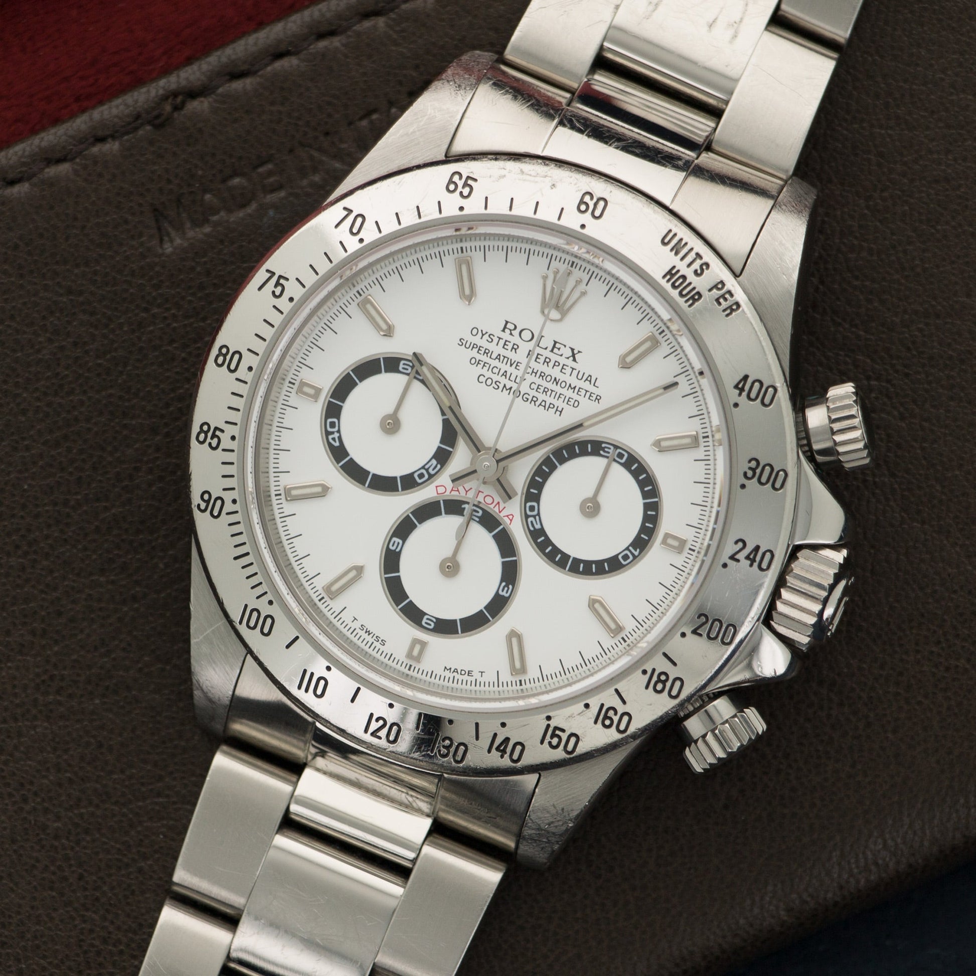 Rolex Steel Cosmograph Daytona Zenith Watch Ref. 16520