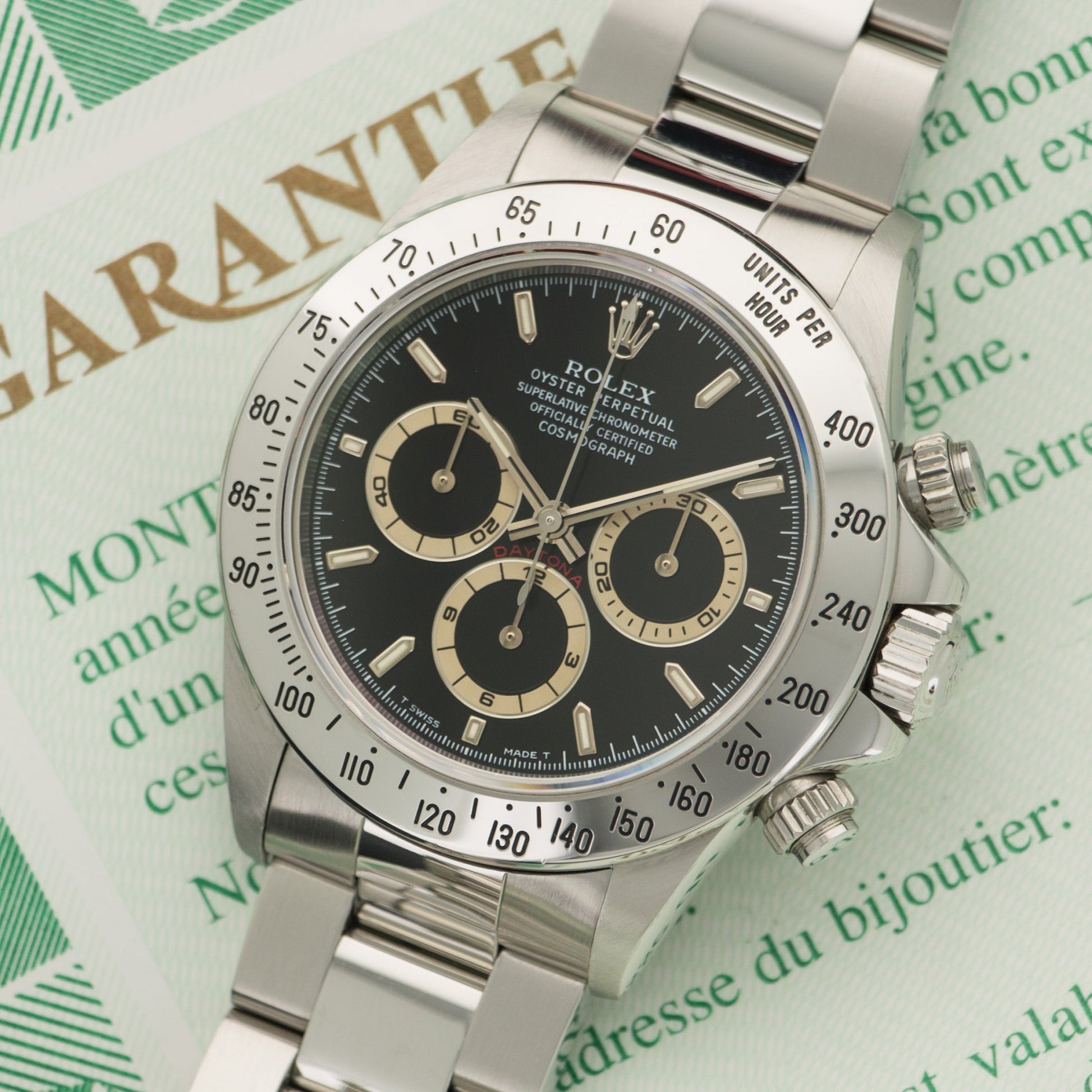 Rolex Steel Daytona Cosmograph Patrizzi Watch Ref. 16520