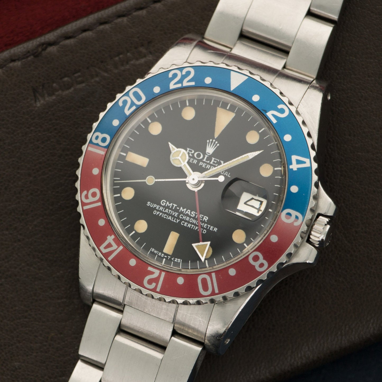 Rolex Steel GMT-Master Watch Ref. 1675