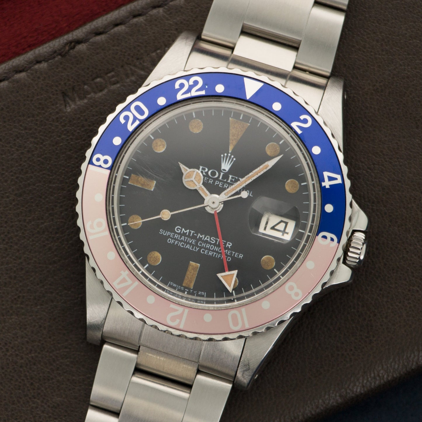 Rolex Steel GMT-Master Watch Ref. 16750