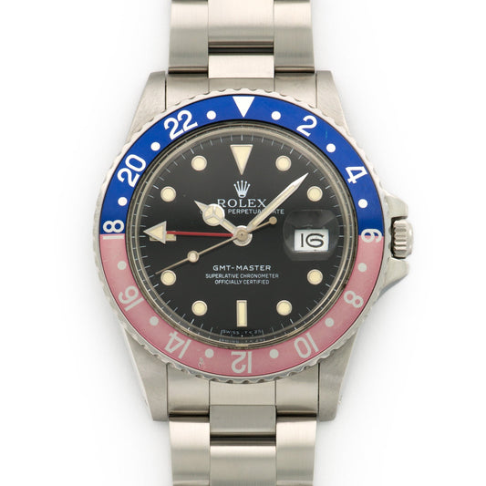 Rolex Steel GMT-Master Watch Ref. 16750