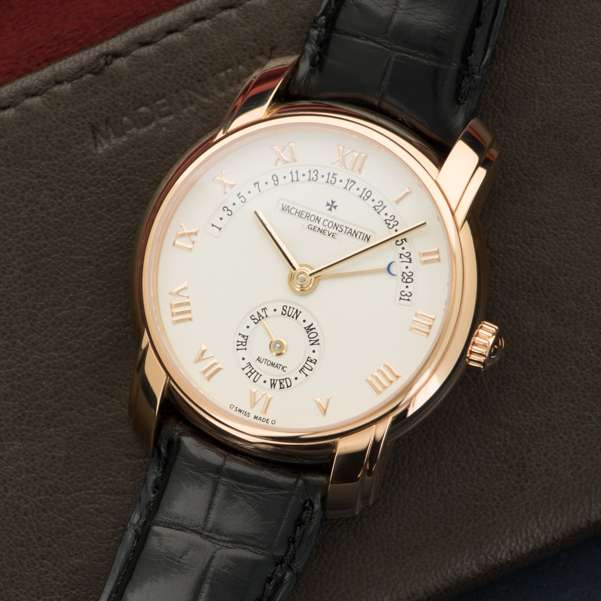 Vacheron Constantin Rose Gold Patrimony 31-Day Retrograde Watch