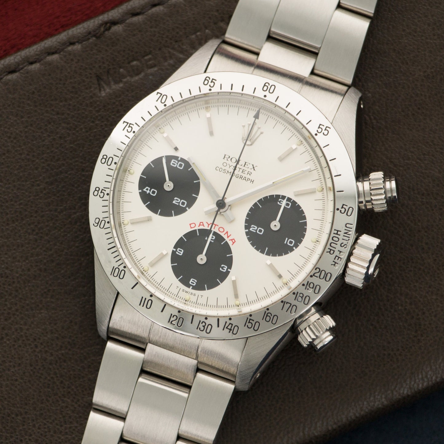 Rolex Steel Cosmograph Daytona Big Red Watch Ref. 6265