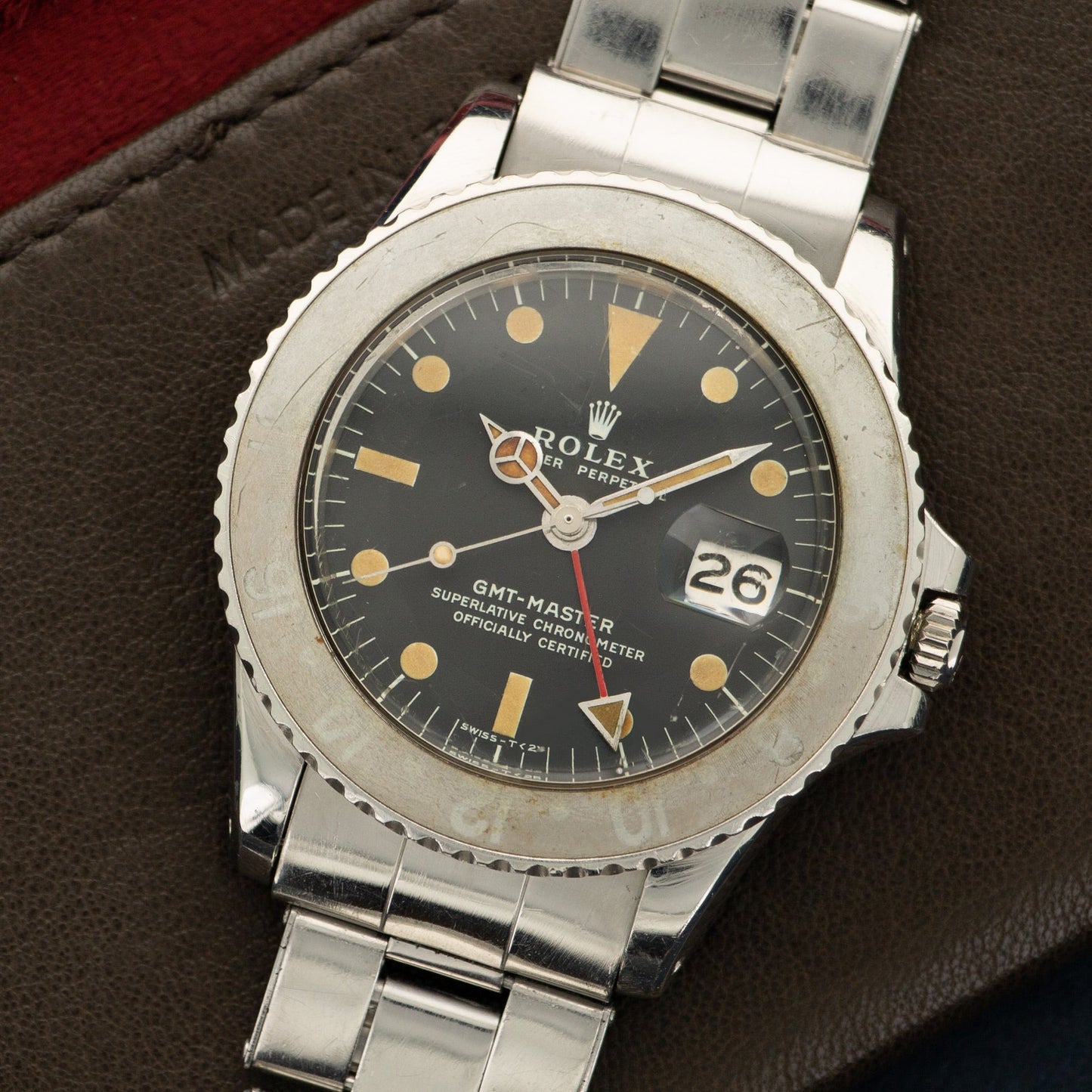 Rolex Steel GMT-Master Watch Ref. 1675