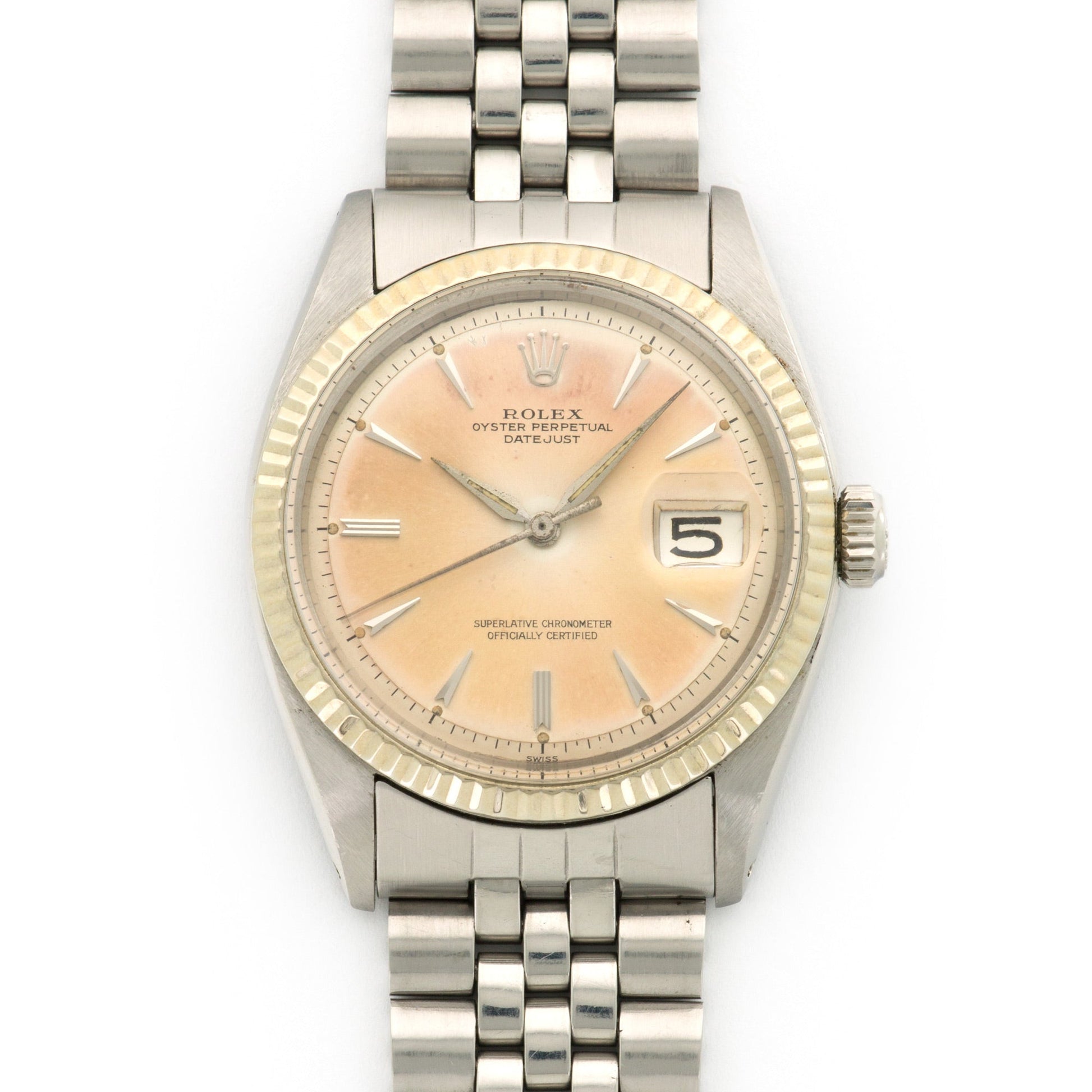 Rolex Steel Datejust Watch Ref. 1601