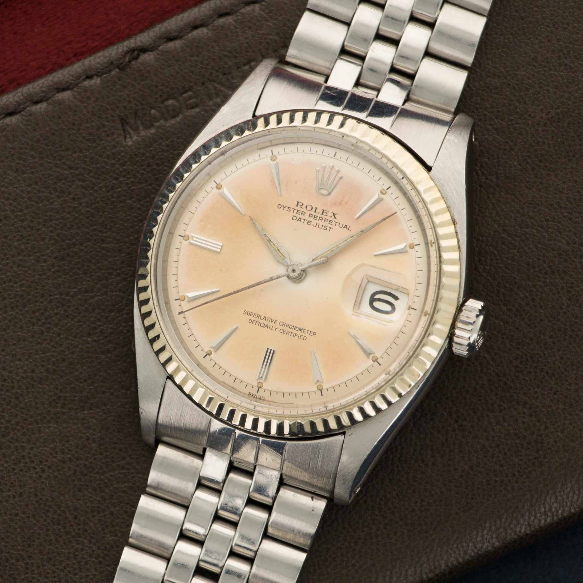 Rolex Steel Datejust Watch Ref. 1601