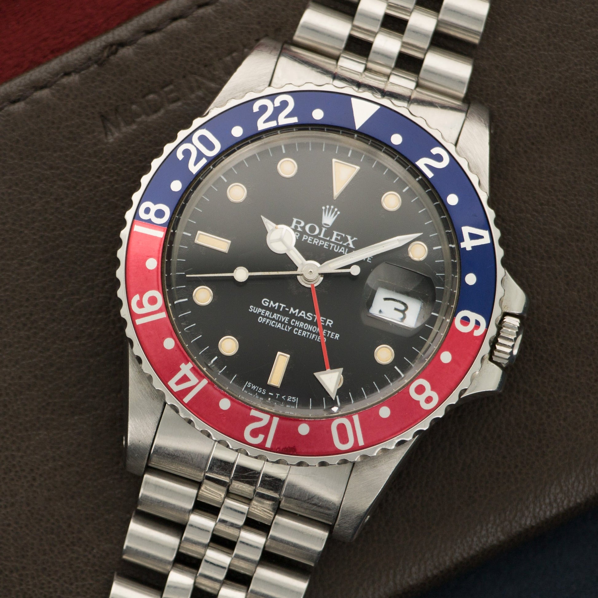 Rolex Steel GMT-Master Watch Ref. 16750