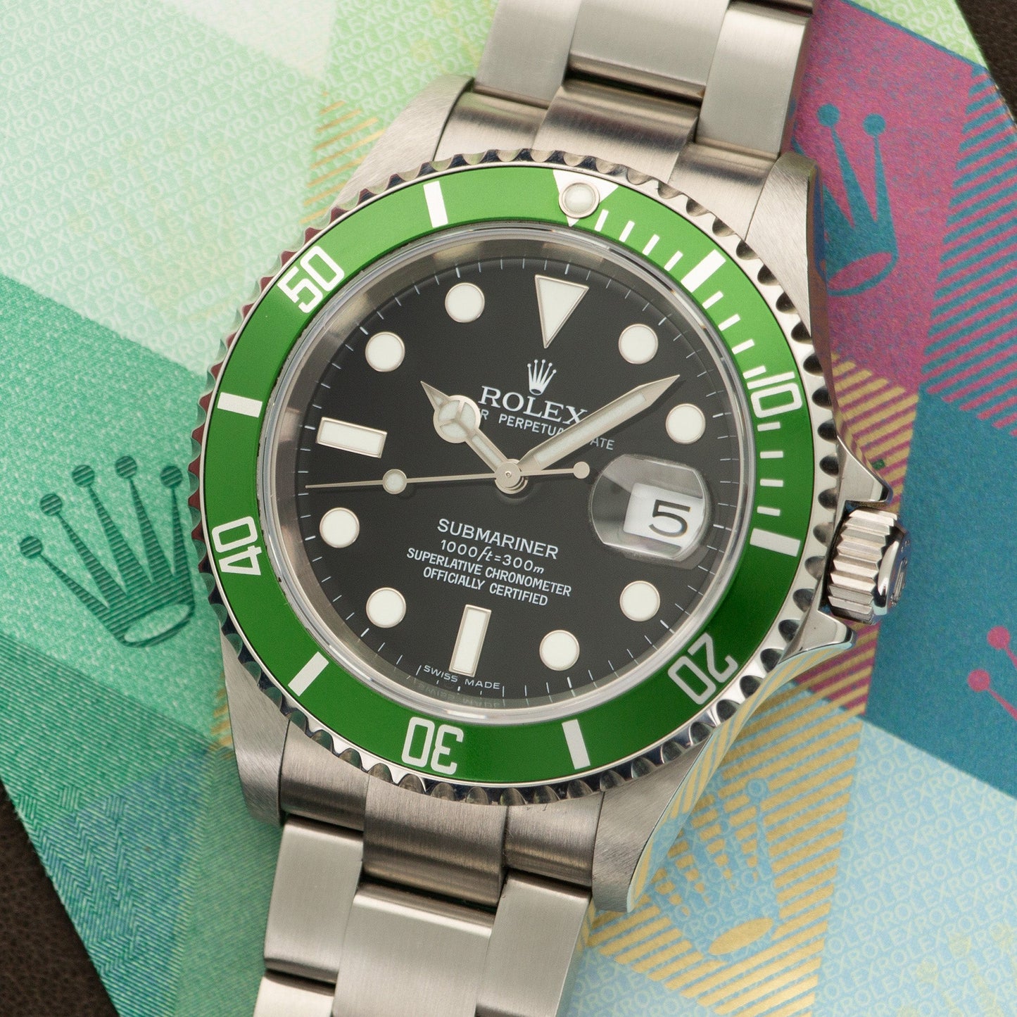 Rolex Submariner Anniversary Watch Ref. 16610LV