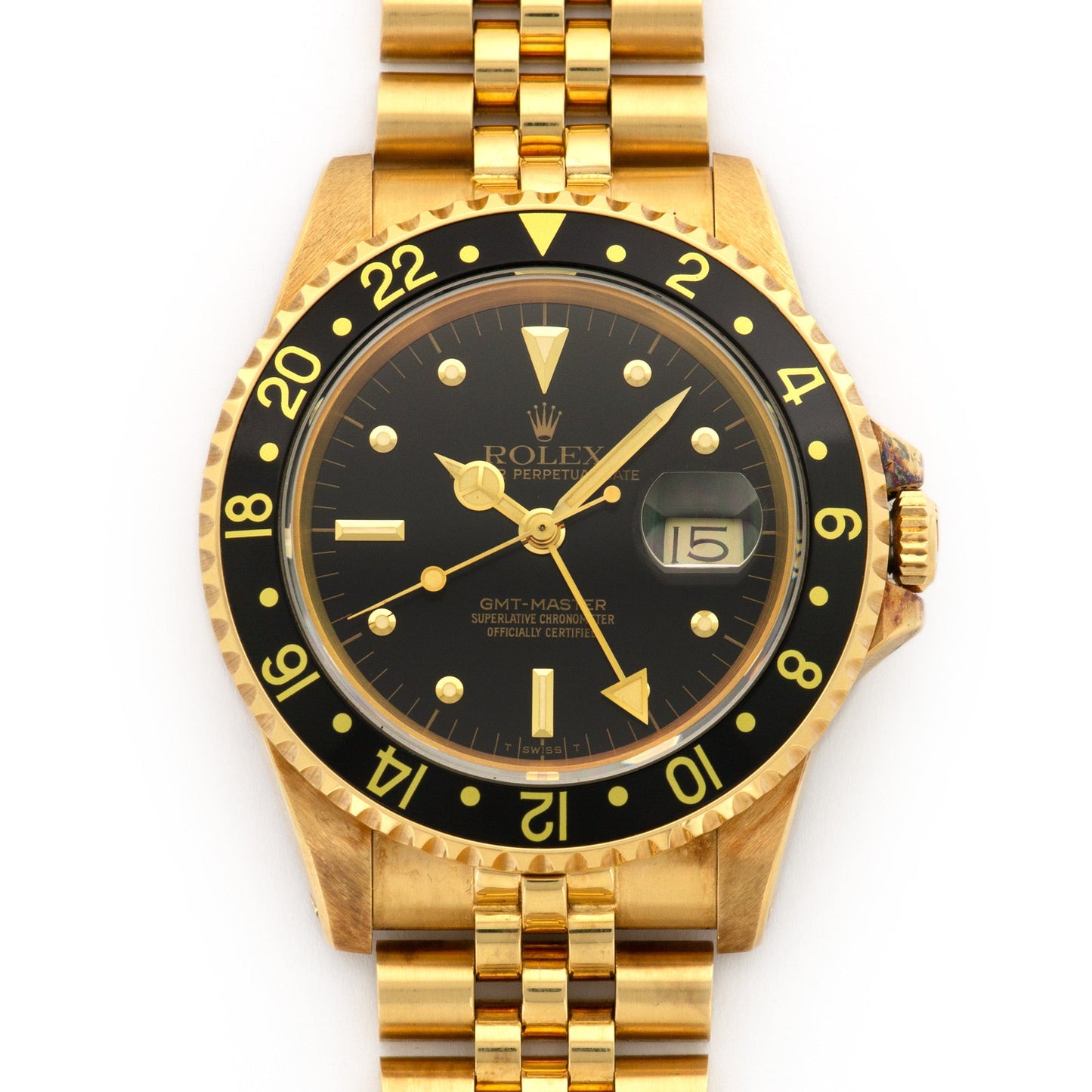 Rolex Yellow GMT-Master Watch Ref. 16758