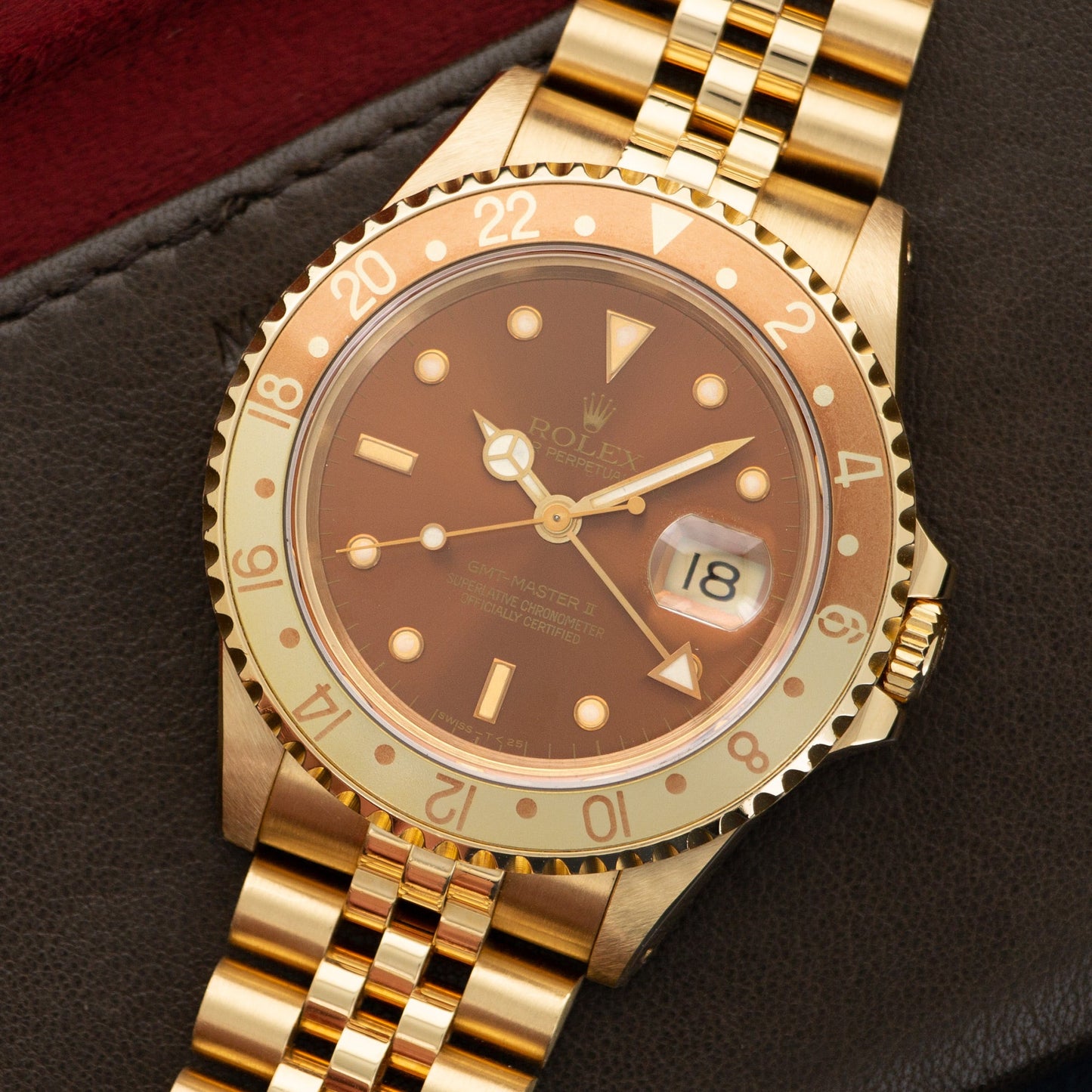 Rolex Yellow Gold GMT-Master Watch Ref. 16718