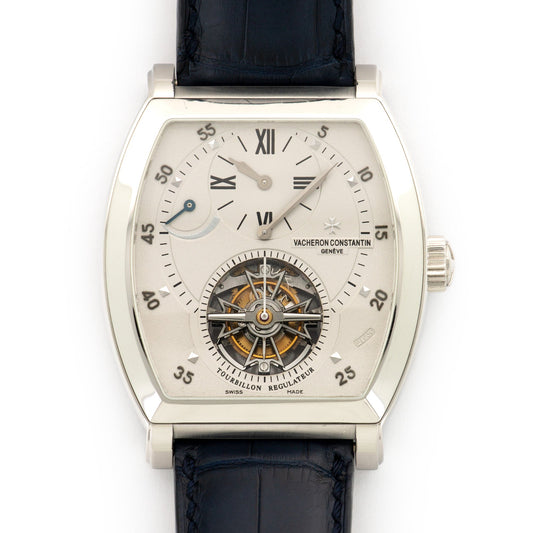 Vacheron Constantin Platinum Malte Tourbillon Regulator Watch Ref. 30080